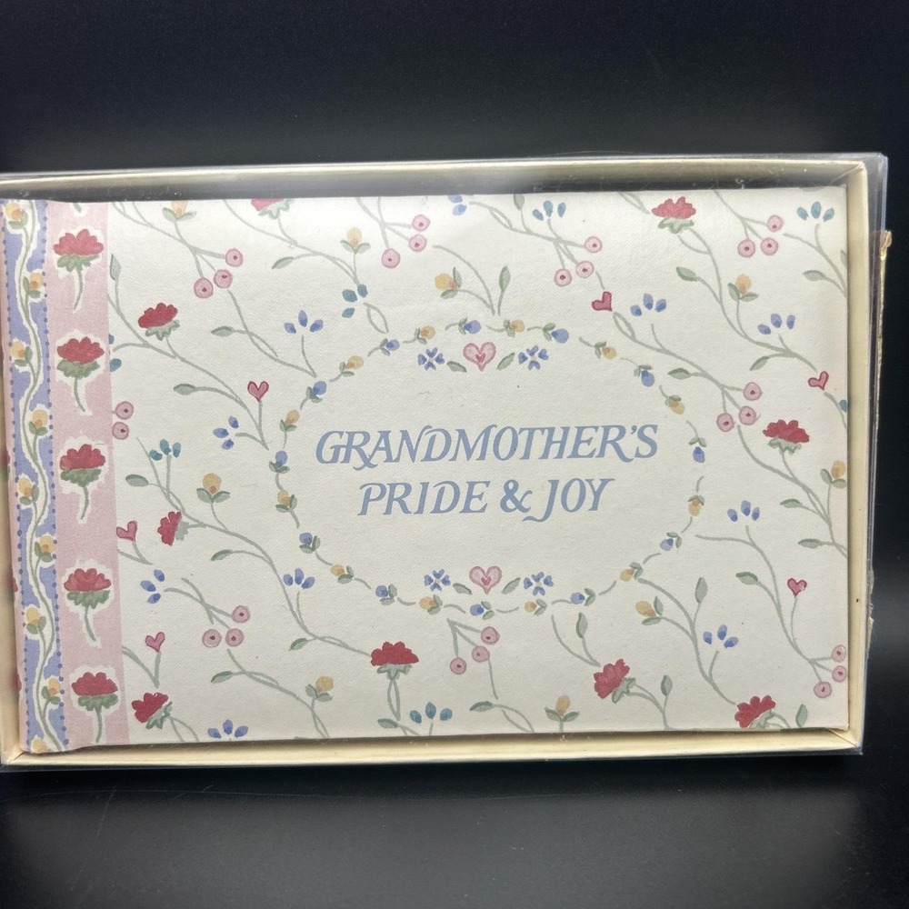 VTG C.R.‎ Gibbson Grandmother's Pride & Joy Photo Album 4X6 Pics New Cottagecore